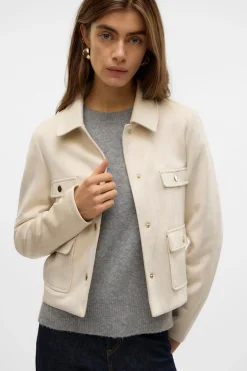 Vero Moda Cazadora efecto ante^Mujer Chaquetas