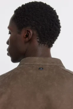 Springfield Cazadora efecto piel^Hombre Cazadoras