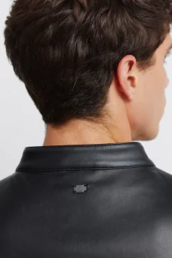 Springfield Cazadora efecto piel^Hombre Cazadoras