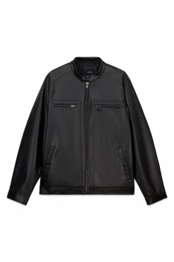 Springfield Cazadora efecto piel^Hombre Cazadoras