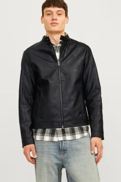Jack & Jones Cazadora efecto piel^Hombre Cazadoras