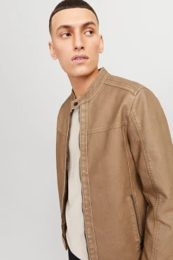 Jack & Jones Cazadora efecto piel^Hombre Cazadoras