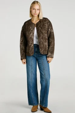 Jack & Jones Cazadora estampada reptil^Mujer Chaquetas