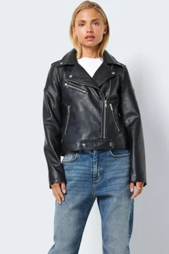 Noisy May Cazadora estilo biker.^Mujer Chaquetas