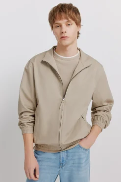 Springfield Cazadora ligero lino algod&oacute;n^Hombre Cazadoras|Lino