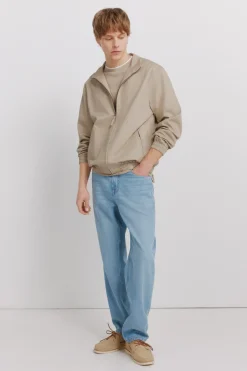 Springfield Cazadora ligero lino algod&oacute;n^Hombre Cazadoras|Lino