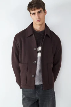 Balmohk Cazadora paño bolsillos^Hombre Cazadoras