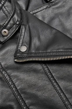 Only Girls Cazadora polipiel de ni&ntilde;a^Niños Abrigos Y Chaquetas