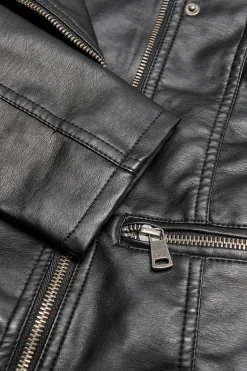 Only Girls Cazadora polipiel de ni&ntilde;a^Niños Abrigos Y Chaquetas