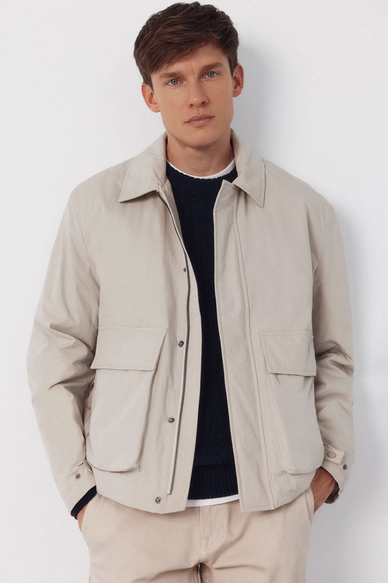 Cortefiel Cazadora técnica ligera^Hombre Cazadoras