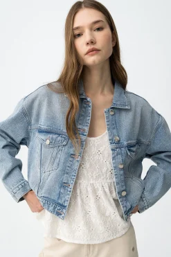 Tiffosi Cazadora vaquera^Mujer Chaquetas