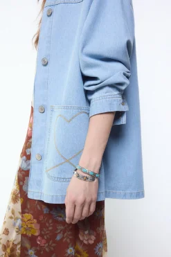 Slowlove Cazadora vaquera barn^Mujer Chaquetas