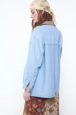 Slowlove Cazadora vaquera barn^Mujer Chaquetas