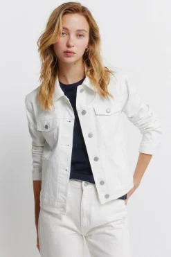 Springfield Cazadora vaquera color algodón^Mujer Chaquetas