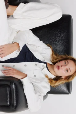 Springfield Cazadora vaquera color algod&oacute;n^Mujer Chaquetas