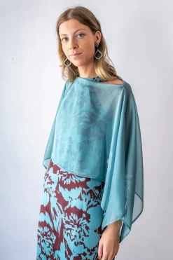 Cul Sac Chal de gasa^Mujer Fulares|Ropa