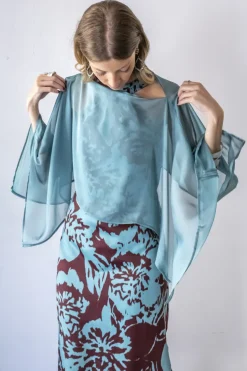 Cul Sac Chal de gasa^Mujer Fulares|Ropa