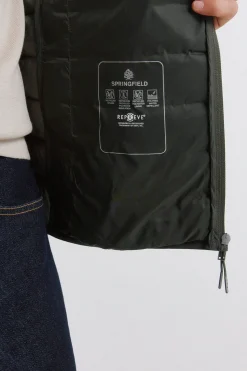 Springfield Chaleco acolchado^Hombre Cazadoras|Chalecos