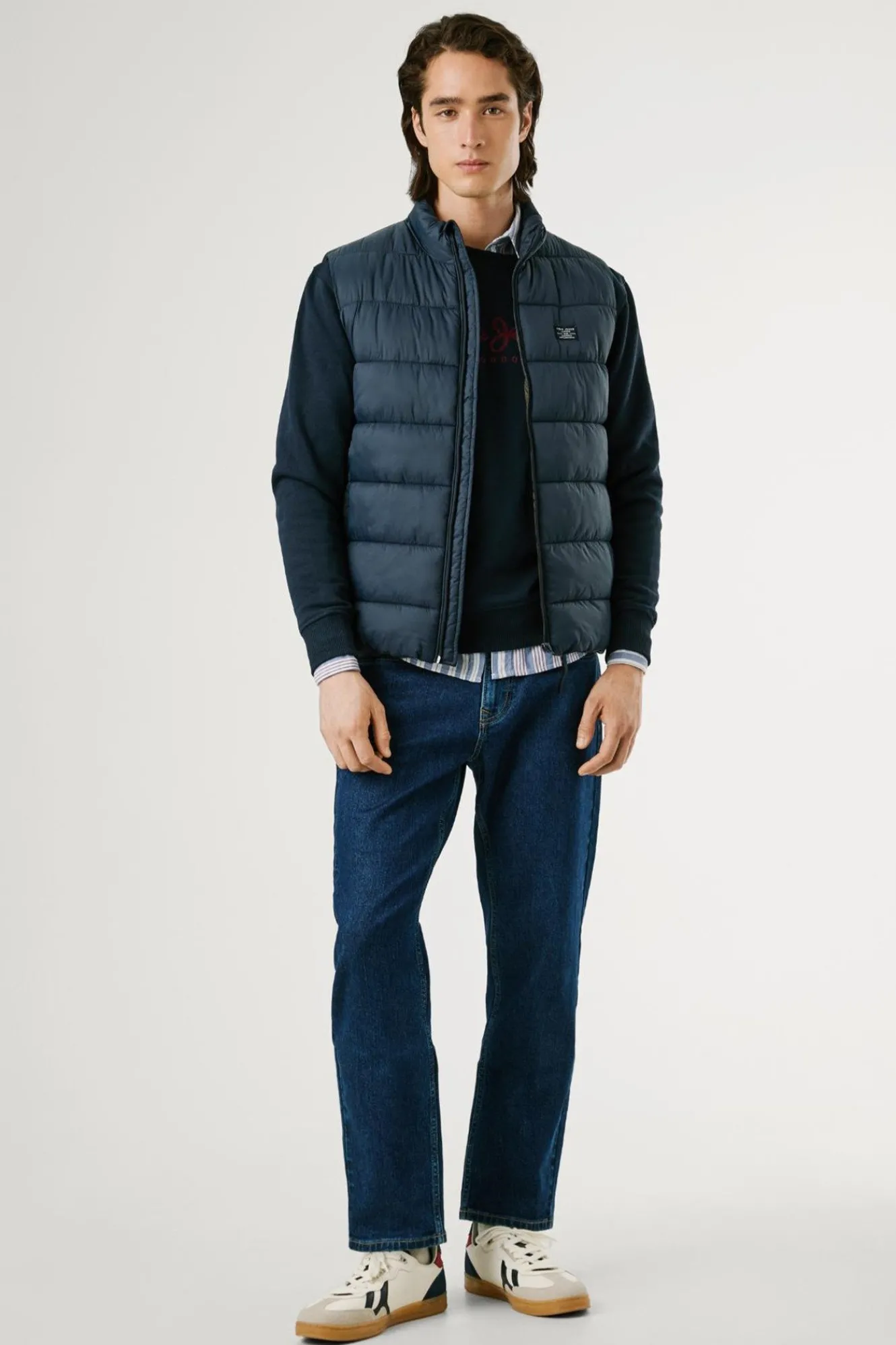 Pepe Jeans Chaleco Acolchado Cierre Cremallera^Hombre Cazadoras|Chalecos