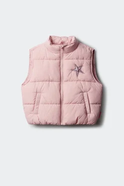 Springfield Kids Chaleco acolchado estrella ni&ntilde;a^Niños Abrigos Y Chaquetas