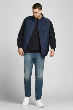Jack & Jones PLUS Chaleco acolchado ligero PLUS^Hombre Cazadoras|Chalecos