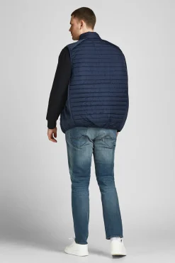 Jack & Jones PLUS Chaleco acolchado ligero PLUS^Hombre Cazadoras|Chalecos