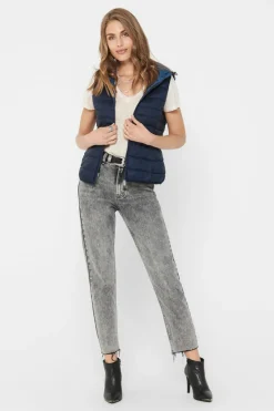 Only Chaleco acolchado ultraligero con capucha^Mujer Chaquetas|Chalecos