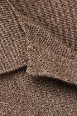 Koton Chaleco de corte est&aacute;ndar con cuello polo^Mujer Jerséis Y Cárdigans|Basic Bar