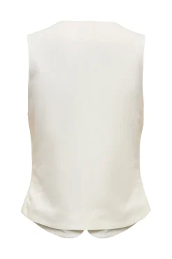 Only Chaleco de lino^Mujer Lino