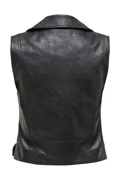 Only Chaleco efecto piel^Mujer Chaquetas|Chalecos
