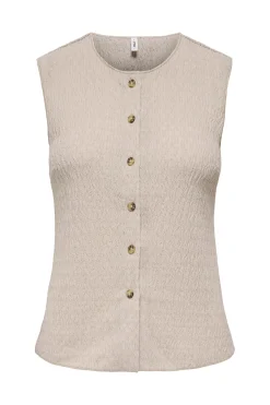 Only Chaleco estructura^Mujer Chaquetas|Chalecos