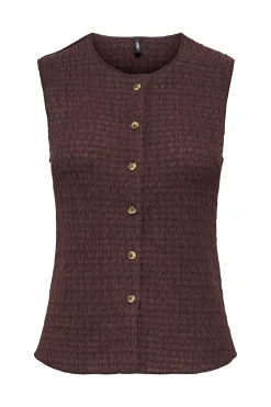 Only Chaleco estructura^Mujer Chaquetas|Chalecos