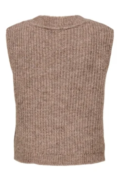 Only Chaleco estructura cuello pico^Mujer Jerséis Y Cárdigans|Basic Bar