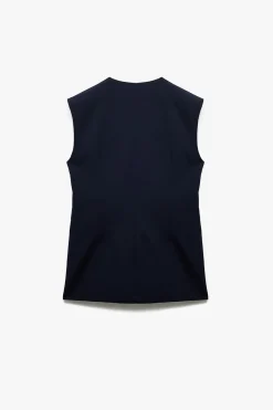 Koton Chaleco largo cruzado^Mujer Chaquetas