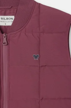 Silbon Chaleco tecnico cuadros^Hombre Jerséis Y Cárdigans