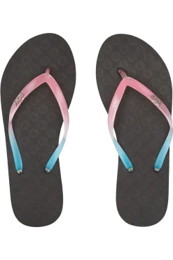 Roxy Chanclas de playa negras^Mujer Sandalias