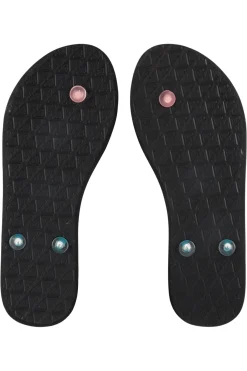 Roxy Chanclas de playa negras^Mujer Sandalias