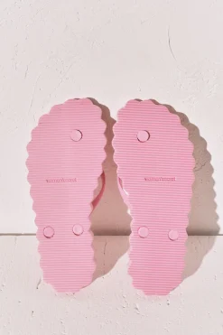 Women'secret Chanclas dedo efecto ondas^Mujer Baño|Sandalias