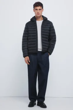 Springfield Chaqueta acolchada capucha^Hombre Cazadoras|Abrigos