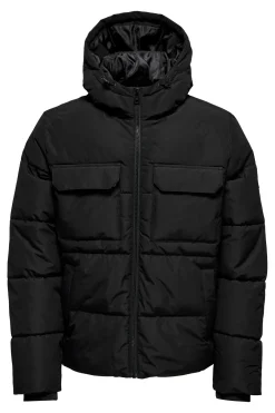 Only & Sons Chaqueta acolchada con capucha^Hombre Cazadoras