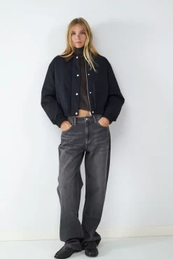 Balmohk Chaqueta acolchada cuello pana^Mujer Chaquetas