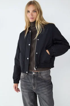 Balmohk Chaqueta acolchada cuello pana^Mujer Chaquetas