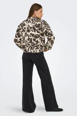 Only Chaqueta acolchada estampada^Mujer Chaquetas