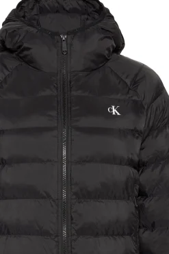 CK Jeans Chaqueta acolchada ligera con capucha^Mujer Chaquetas