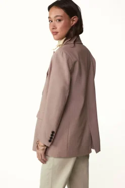 Slowlove Chaqueta americana cruzada^Mujer Chaquetas