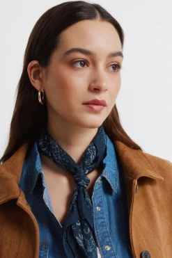 Springfield Chaqueta antelina bolsillos^Mujer Chaquetas