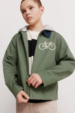 Springfield Kids Chaqueta bici con capucha para ni&ntilde;o.^Niños Abrigos Y Chaquetas