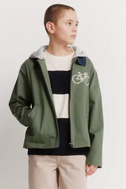 Springfield Kids Chaqueta bici con capucha para ni&ntilde;o.^Niños Abrigos Y Chaquetas