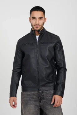Brave Soul Chaqueta biker^Hombre Cazadoras