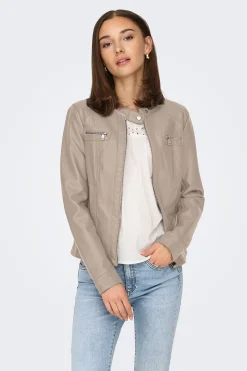 Only Chaqueta biker piel vegana^Mujer Chaquetas